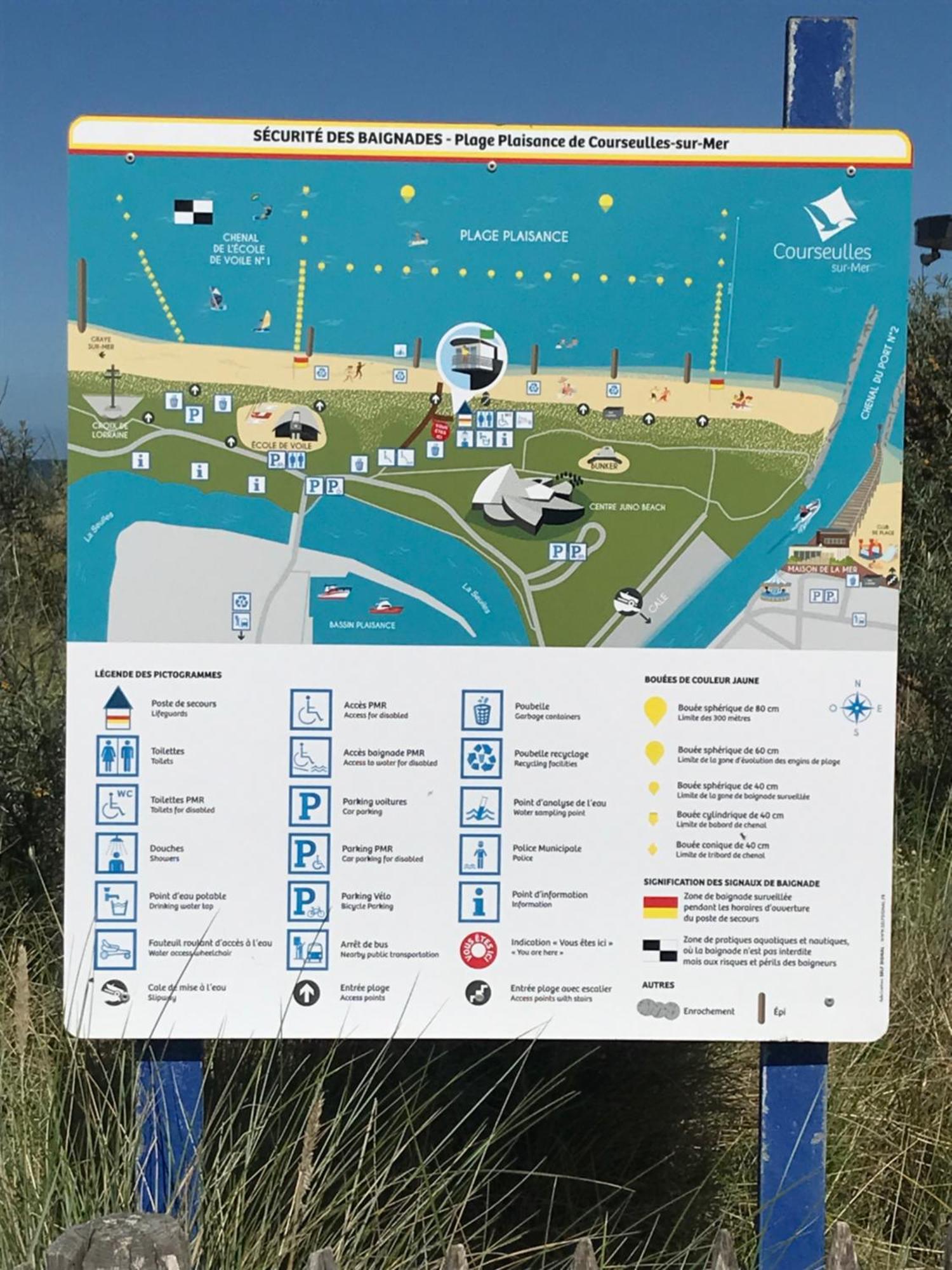דירות Bleu Sale - F2 Courseulles Avec Balcon מראה חיצוני תמונה